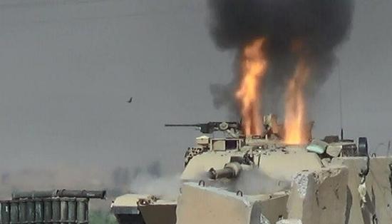 中国红箭8导弹疑击毁美制m1a1伊拉克或转购中国坦克