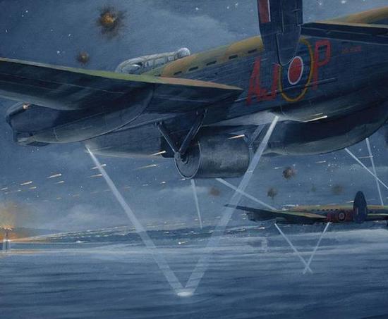 二战时英国经典突击10架重型轰炸机空袭对莫那水坝