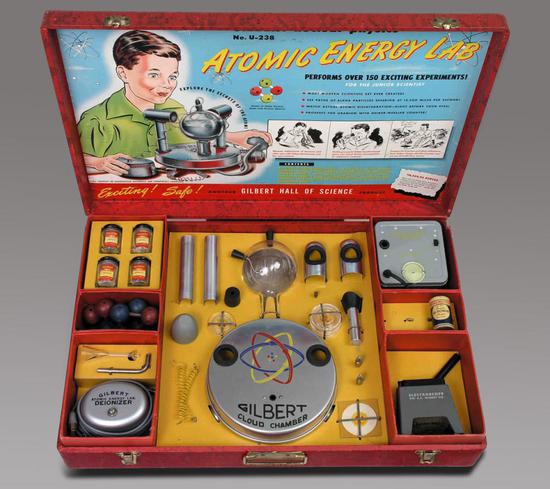 美国70年前儿童玩具有多疯狂 能亲手测试铀238放射性 手机新浪网