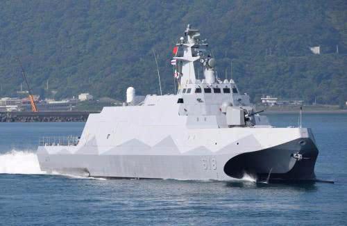 台湾自研轻护舰堆砌大量武器 实战效果或不如我军056|护卫舰|台军|海