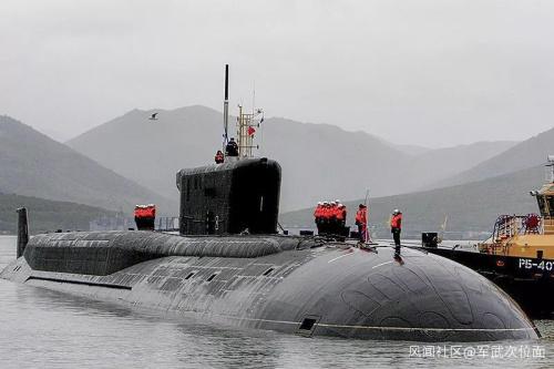 ▲955A“北风之神”级是当今结构最先进的战略核潜艇之一