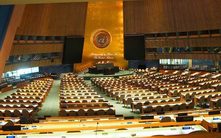 美驻联合国代表潜入会议厅摆拍涉台闹剧华春莹拆穿