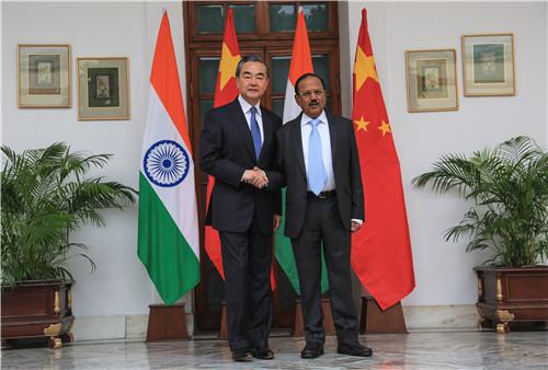 中印举行边界问题特别代表会晤