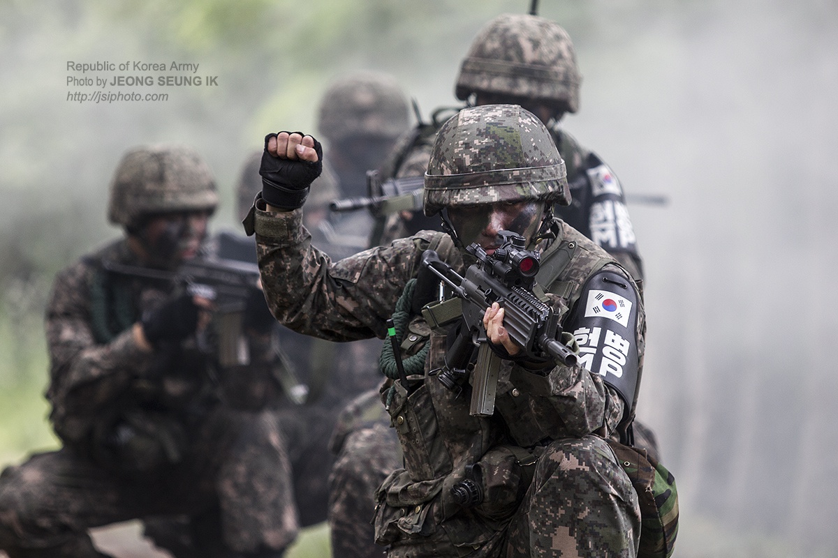 韩国陆军装备图片