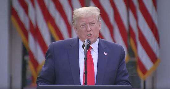 特朗普再度甩锅：中国本可阻止病毒 美国正严肃