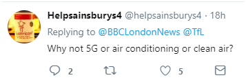 Helpsainsburys4：为什么不是5G或者空调或者新鲜的空气？