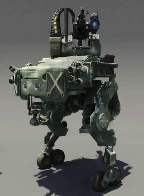 俄老牌枪厂突然改行造"人形机甲" 未来或将替代坦克