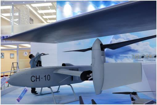 “彩虹-10”无人机应该是目前国内首款倾转旋翼无人机