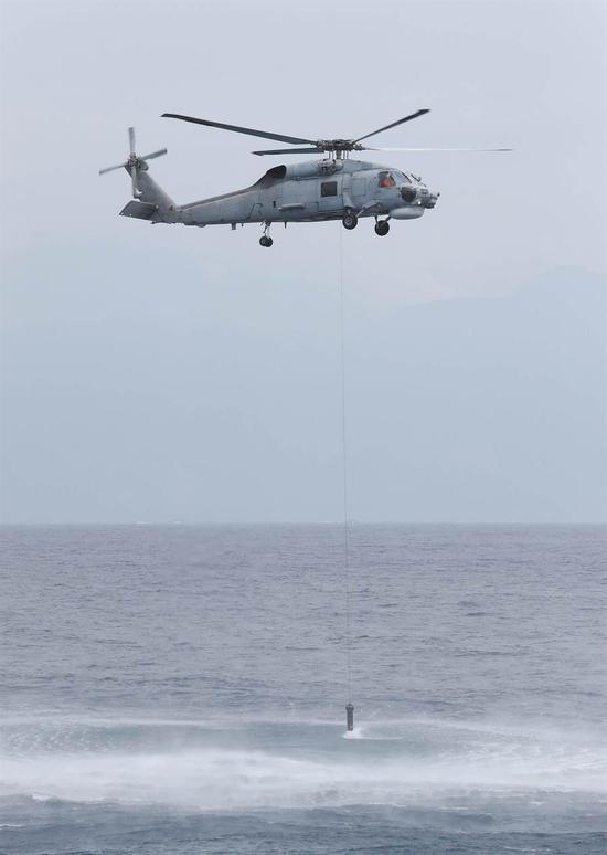 台军S-70反潜直升机 图片来自台媒