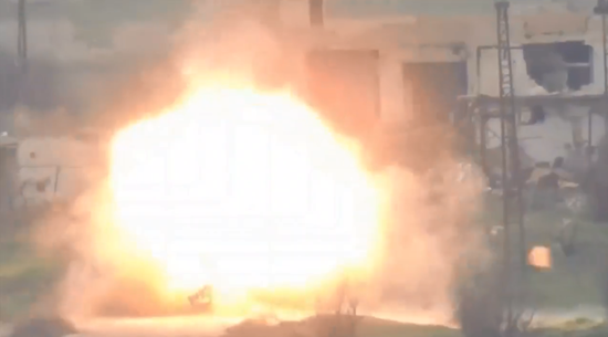 俄军特种兵在叙利亚实战画面曝光(图)