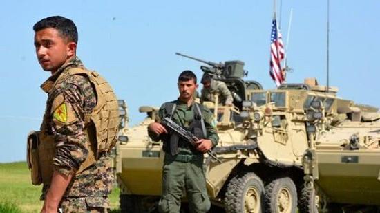 此前库尔德武装与美军联合执行任务