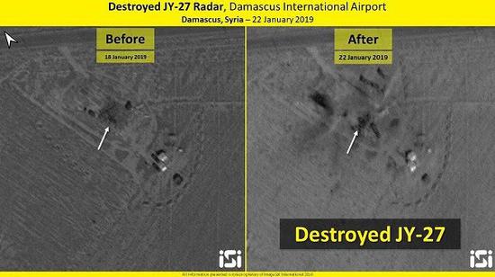 这部雷达在年初被以色列空军摧毁