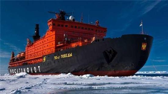 前苏联的核动力极地破冰船