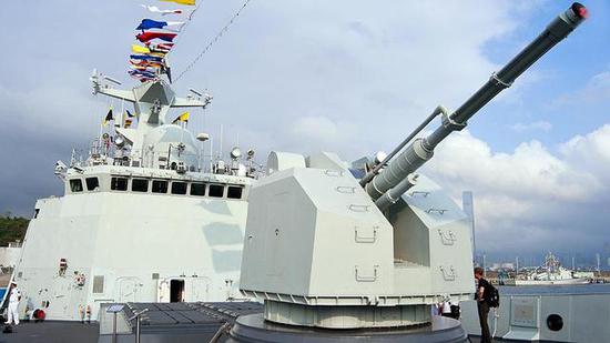 我海军选择法国100mm舰炮成败笔引进后迟迟无法仿制