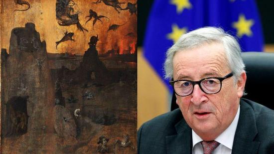 今日俄罗斯7日消息，欧盟委员会主席容克说，他在布鲁塞尔的工作是“地狱”。
