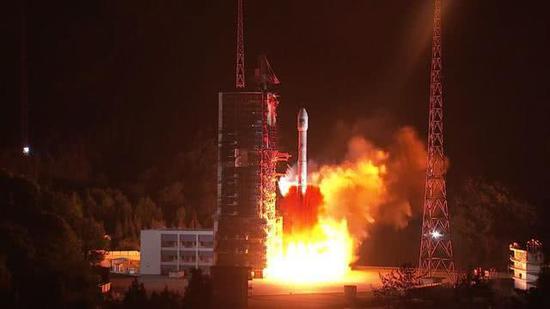 中国成功发射第44颗北斗卫星