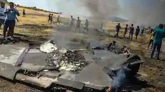 印度海军1架米格29K舰载机坠毁(图)