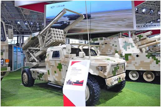 我国产轻型模块化火箭炮装备猛士军车瞄准中东客户