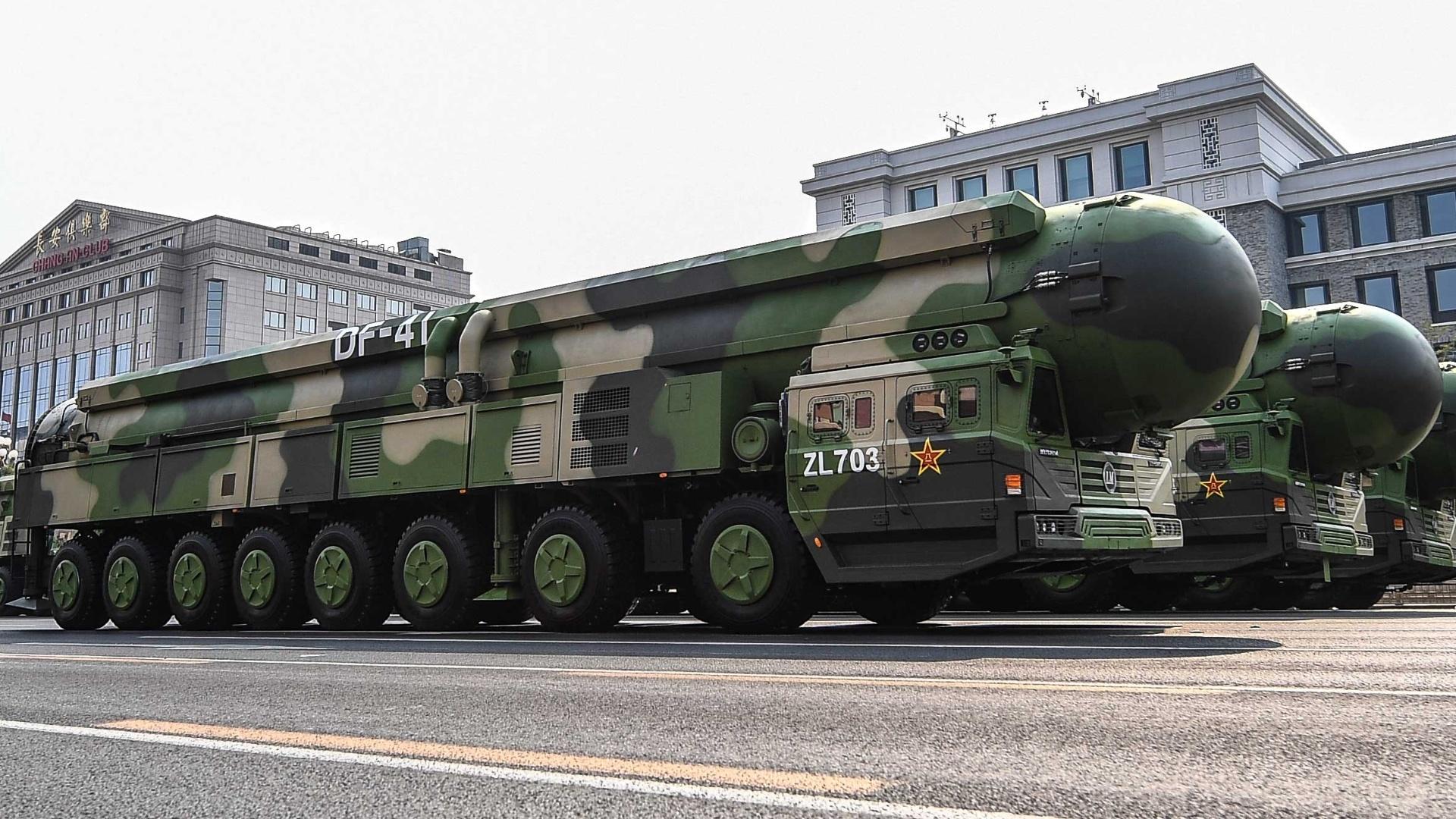 中国东风-41洲际弹道导弹