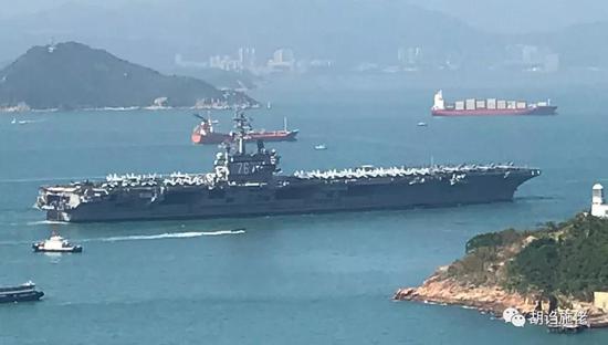 从里根号访香港看美航母西太部署:无法脱离中国监视_手机新浪网