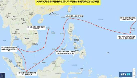 本图由“南海战略态势感知”平台整理并绘制