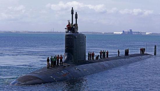 中国海军的劲敌——美国弗吉尼亚级核潜艇