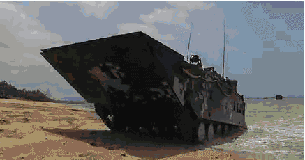 ▲同陆自相比，这样的火力可强大多了