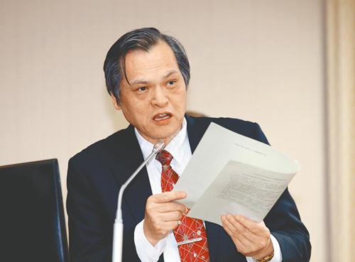 台湾陆委会主委陈明通。(图片来源:台湾“中时电子报”)