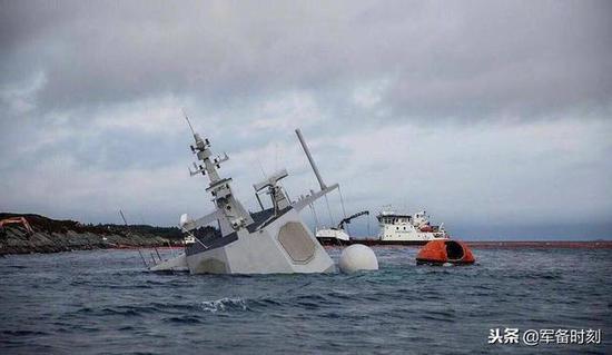 世界上首艘未战而沉的宙斯盾战舰来自欧洲挪威