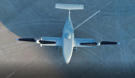 中国首架倾转旋翼无人机亮相珠海酷似美军鱼鹰图