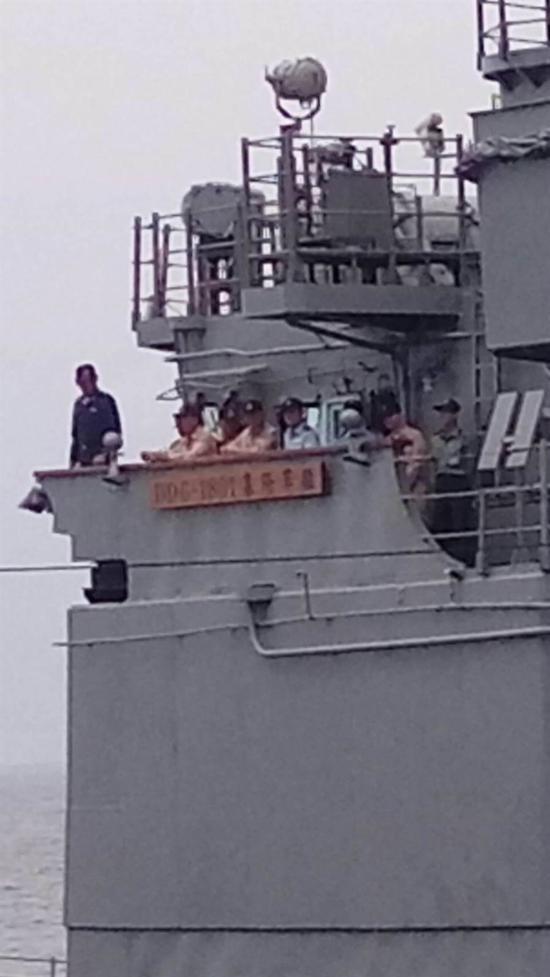 台“海军司令”黄曙光 图片来自台媒