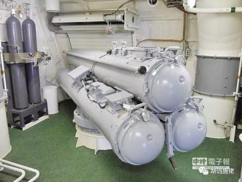 ▲ “沱江”主要的反潜火力只有反潜鱼雷而已（且没有装填能力）