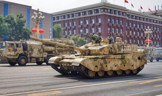 英军演习中国59坦克成假想敌