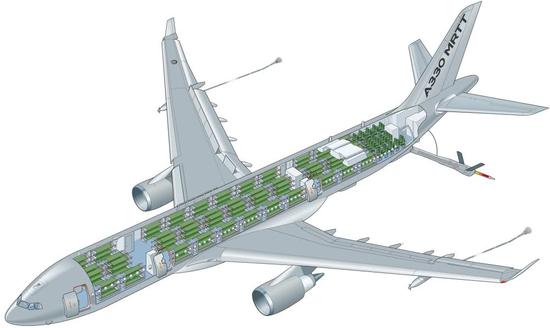 空客飞机最大的好处就是，飞机同时兼容了货机，加油机，旅客运输机三种角色