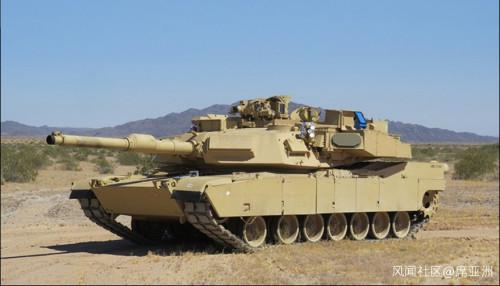 试验“战利品”APS系统的M1A2坦克样车