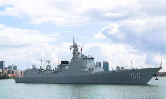 中国最新1艘052d神盾舰命名呼和浩特舰将部署南海