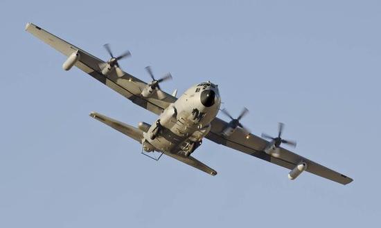 图为美国ec-130电子战/心理战飞机