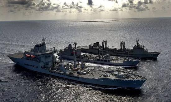 英国皇家海军现在后勤舰艇数量同样不足