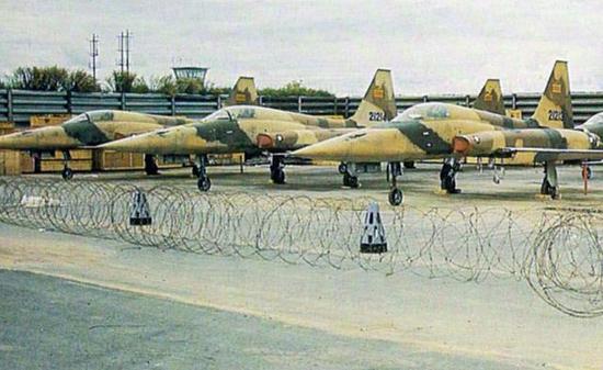 南越空军的F-5战斗机机群