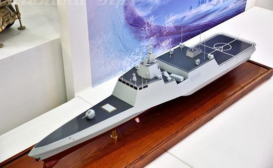 中国三体护卫舰在俄亮相战力全面超过美军濒海舰