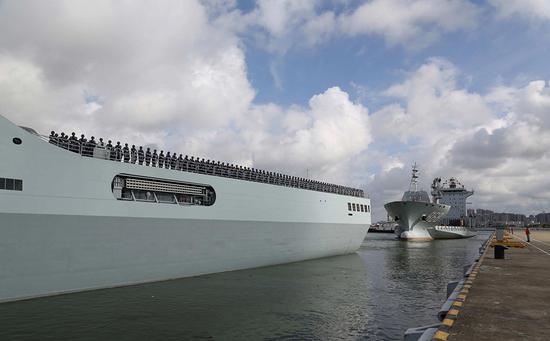 中国驻吉布提基地新码头将竣工：可停靠两艘055大驱|中国|吉布提|基地_新浪军事_新浪网