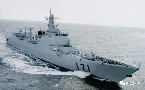 ▲ 052C型驱逐舰的战斗力生成要到2006年以后