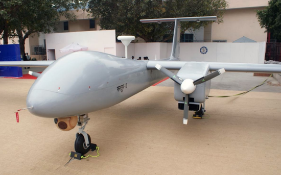 印度版捕食者无人机完成测试 中印冲突后研制加