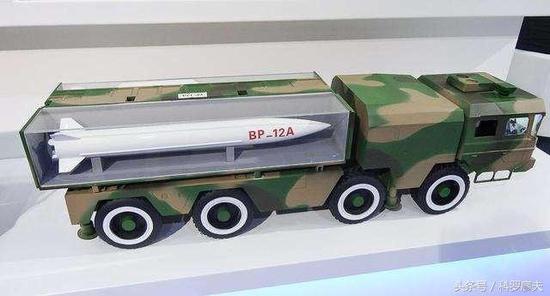 bp-12a弹道导弹由中国航天科工集团研制,早在2008年就以p-12导弹的