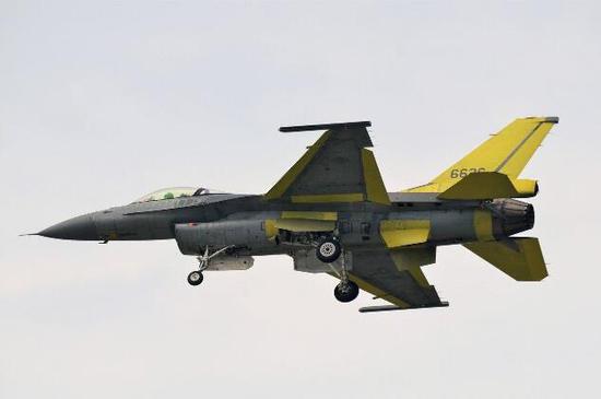 美国为台湾升级的F-16V战斗机
