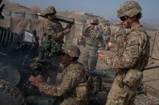2011年，美国士兵在阿富汗（图源：纽约时报）
