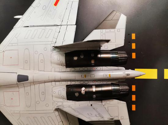 发动机喷口细节