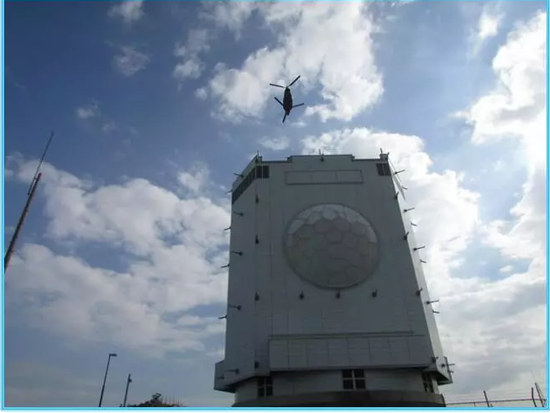 图11  与座岳分屯基地J/FPS-5C型防空警戒雷达实景图