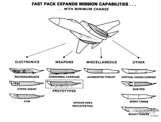 f15战斗机竟变身运输机为f22鞍前马后贴身服务