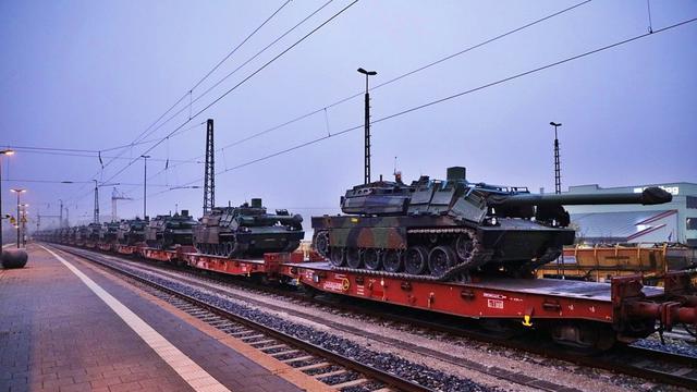 规模有点可怜！法国最强坦克德国集结参加演习